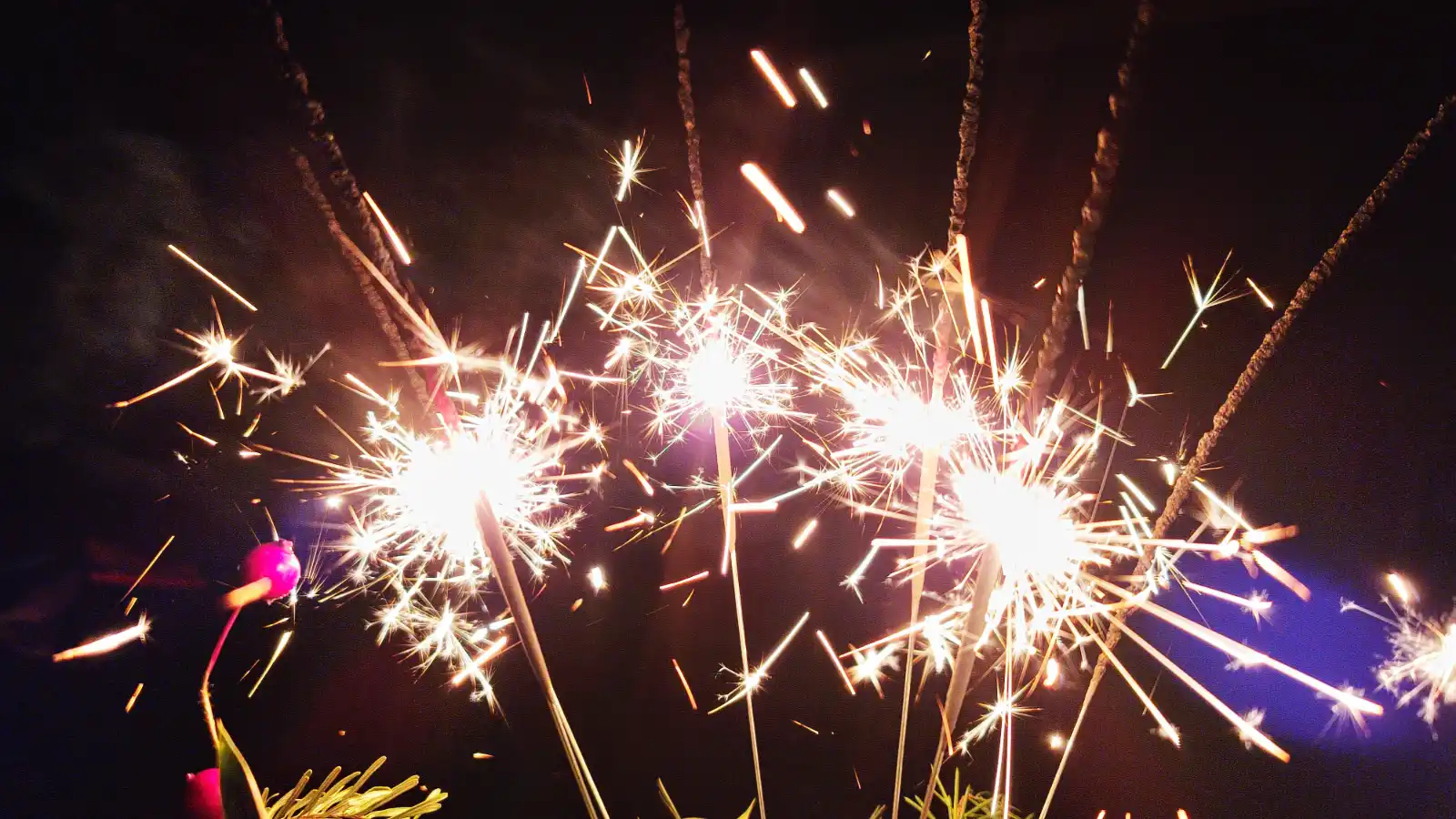 Vuurwerk sterretjes